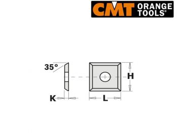 CMT kääntöteräpala 790.105.03